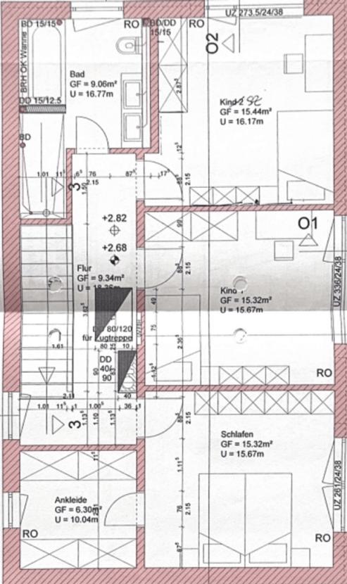 Grundriss 1. Obergeschoss