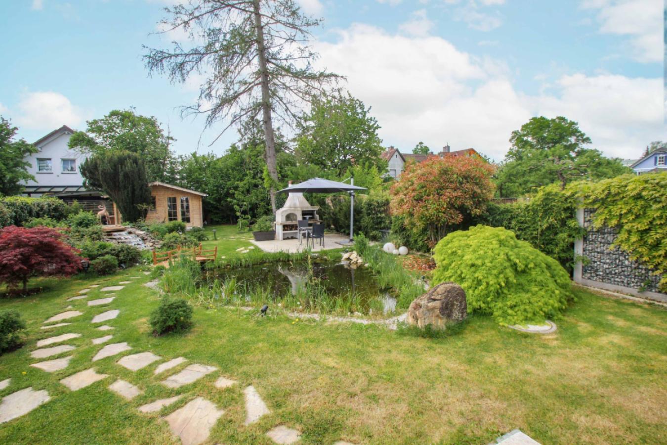 Blick in den Garten