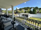 Blick vom Balkon