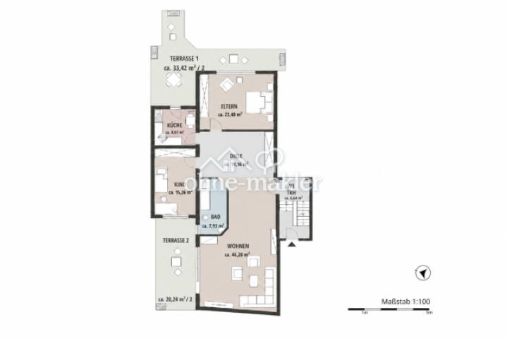 Grundriss Wohnung