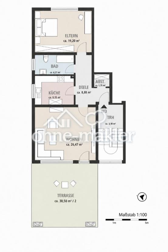 Grundriss Wohnung