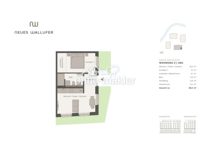 Grundriss Whg K05