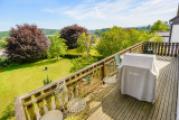 Ausblick vom Balkon