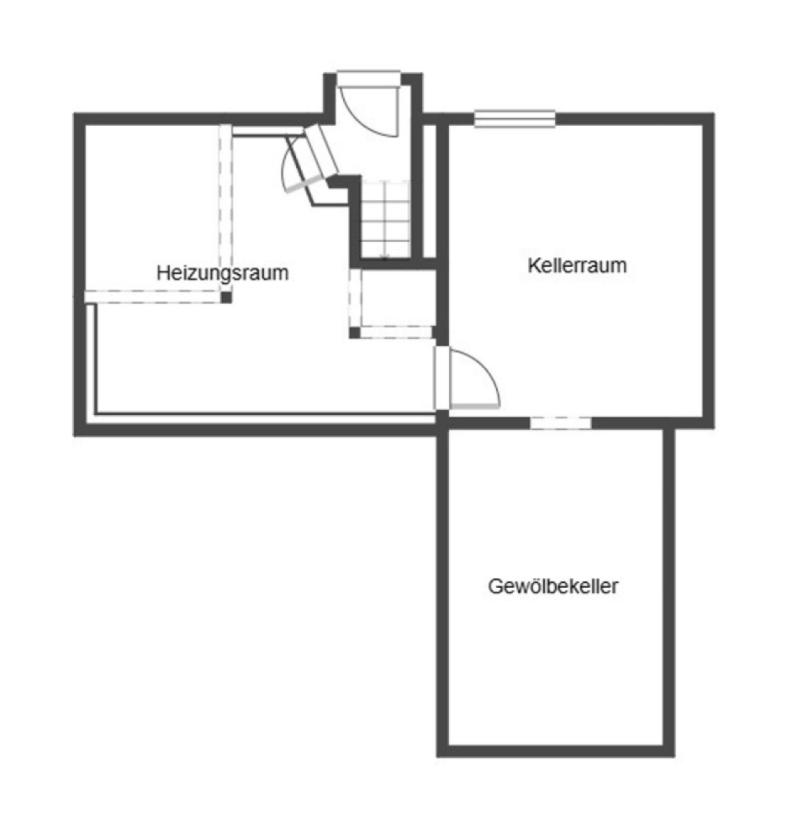 Grundriss Skizze UG
