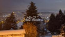 Ausblick nach Radebeul nachts