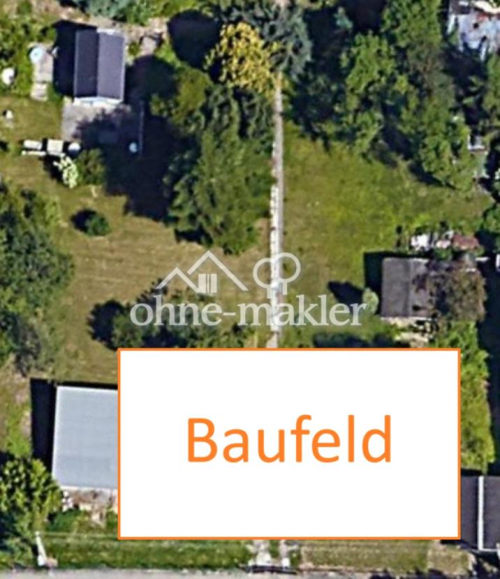 Draufsicht mit Baufeld