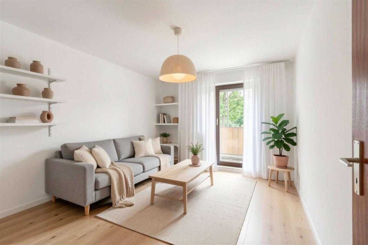 Wohnzimmer (whg-links) - (KI generiert)