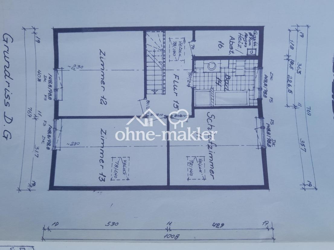 Grundriss 1. OG