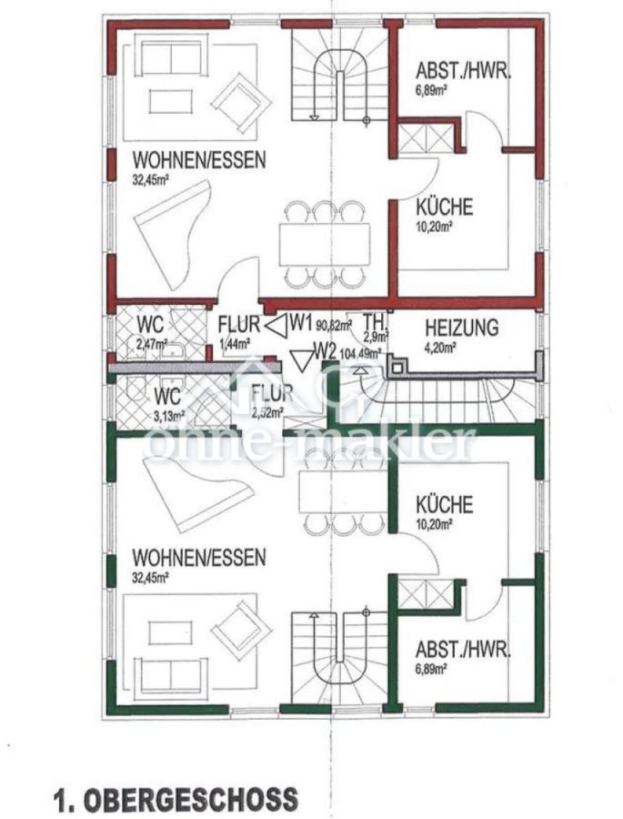 Grundriss 1. OG