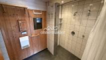 Sauna mit Dusche