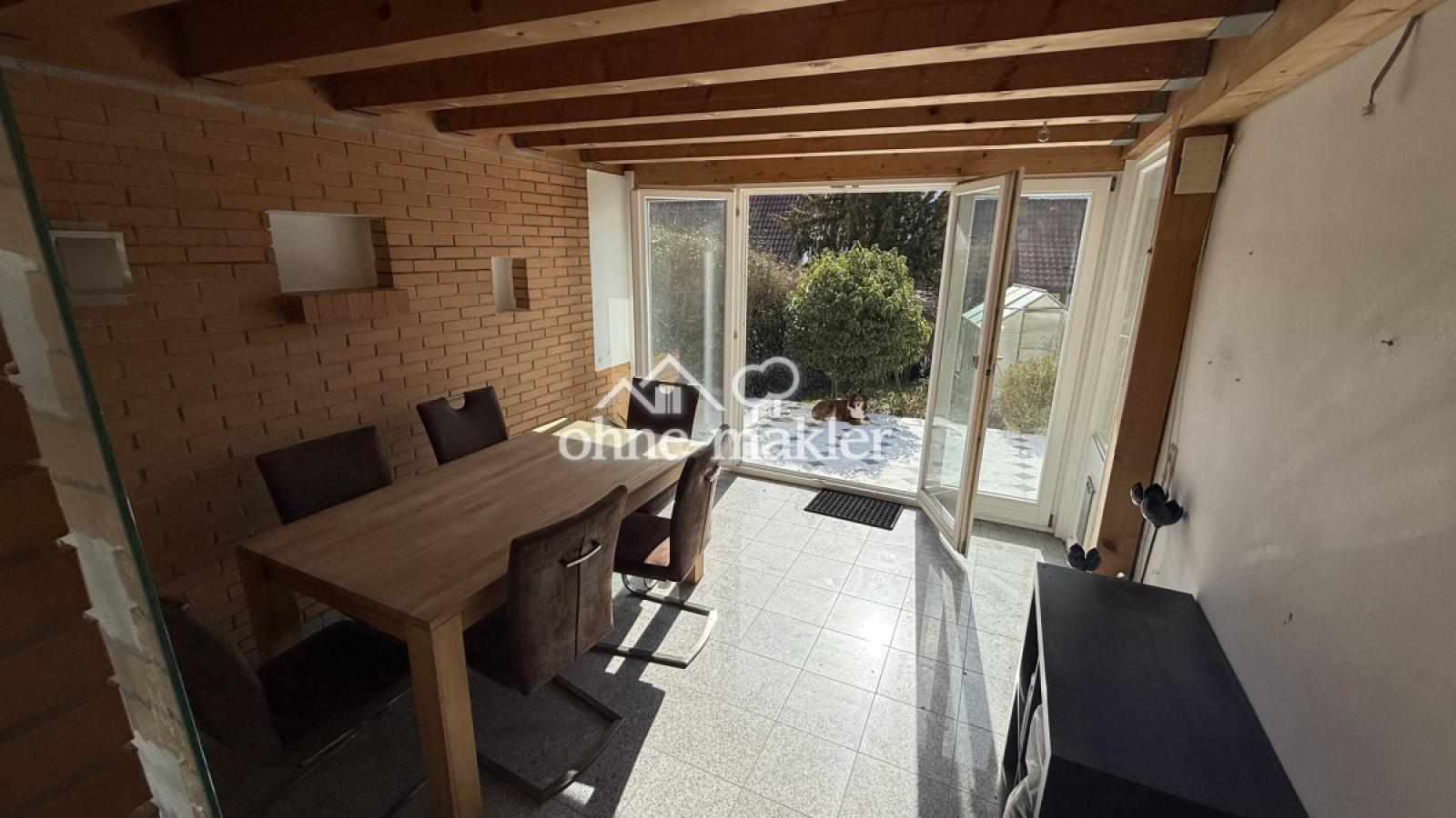 Loggia verglast