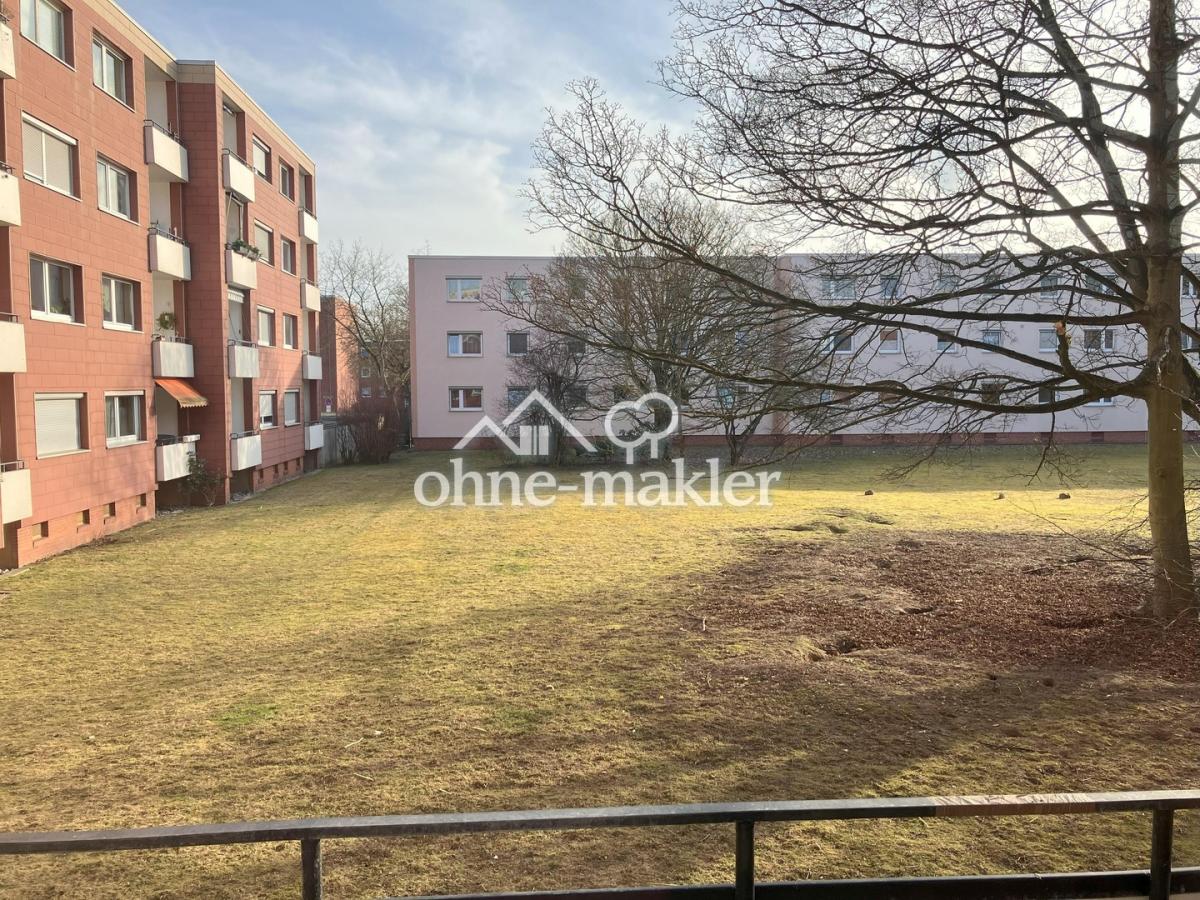 Blick vom Balkon