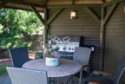 Grillplatz im Pavillon