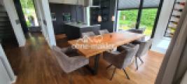 Blick in die Küche/Esszimmer