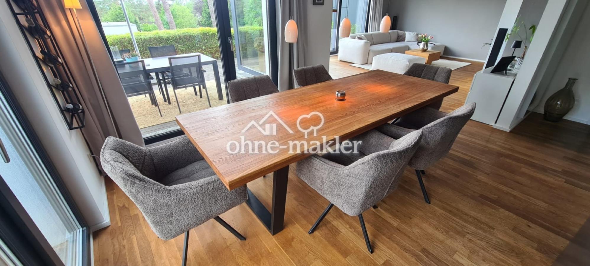 Blick in das Wohnzimmer