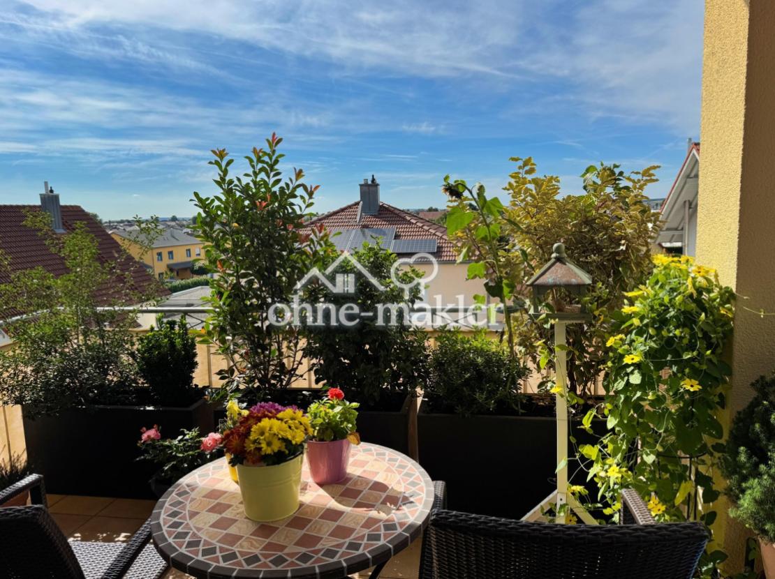 Ausblick von der Dachterrasse