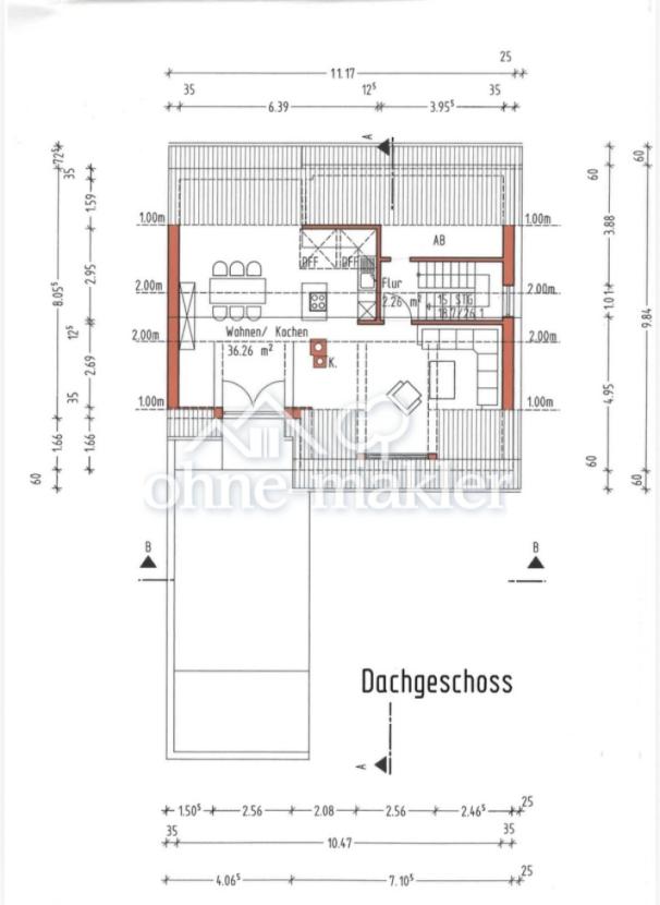 Grundriss Dachgeschoss