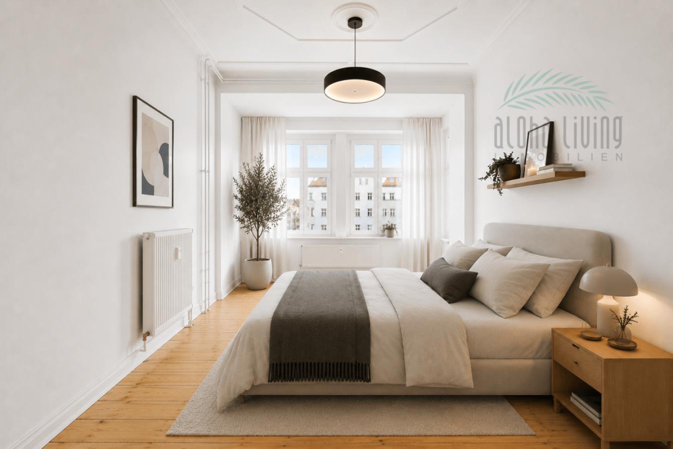 Visualisierung Einrichtungsidee - Schlafzimmer