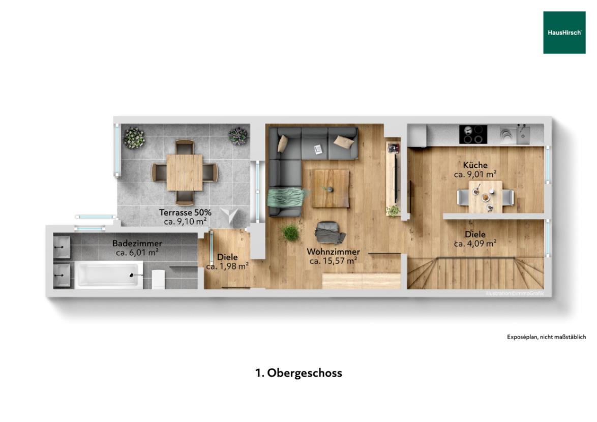 Grundriss 1.OG