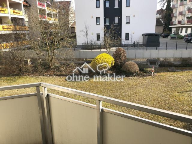 Ausblick Balkon
