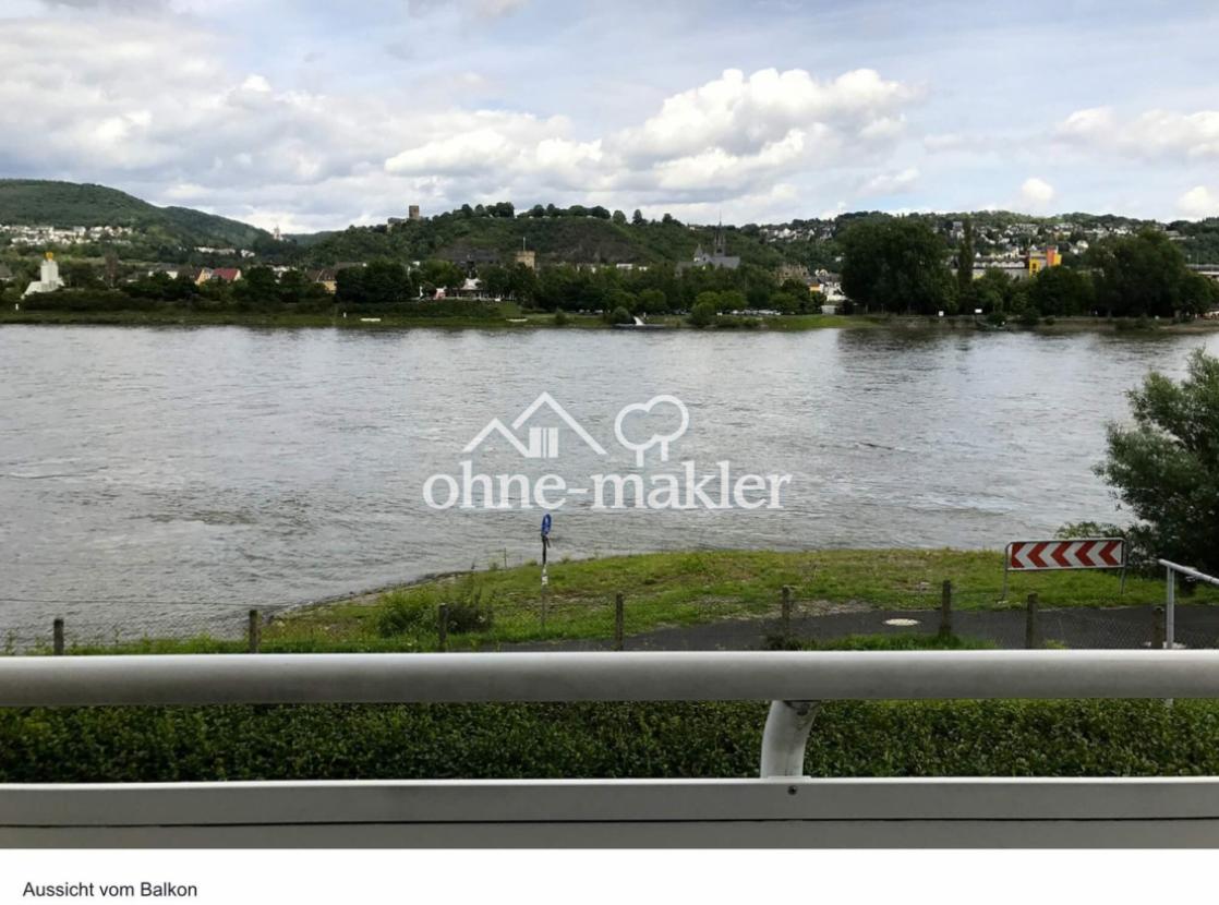Aussicht vom Balkon