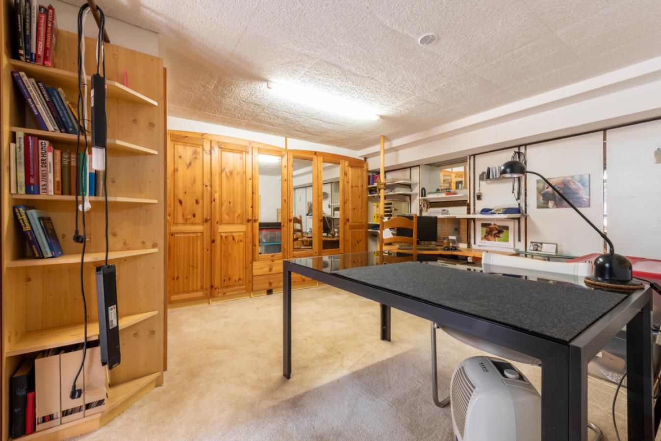 Ansicht Arbeitszimmer