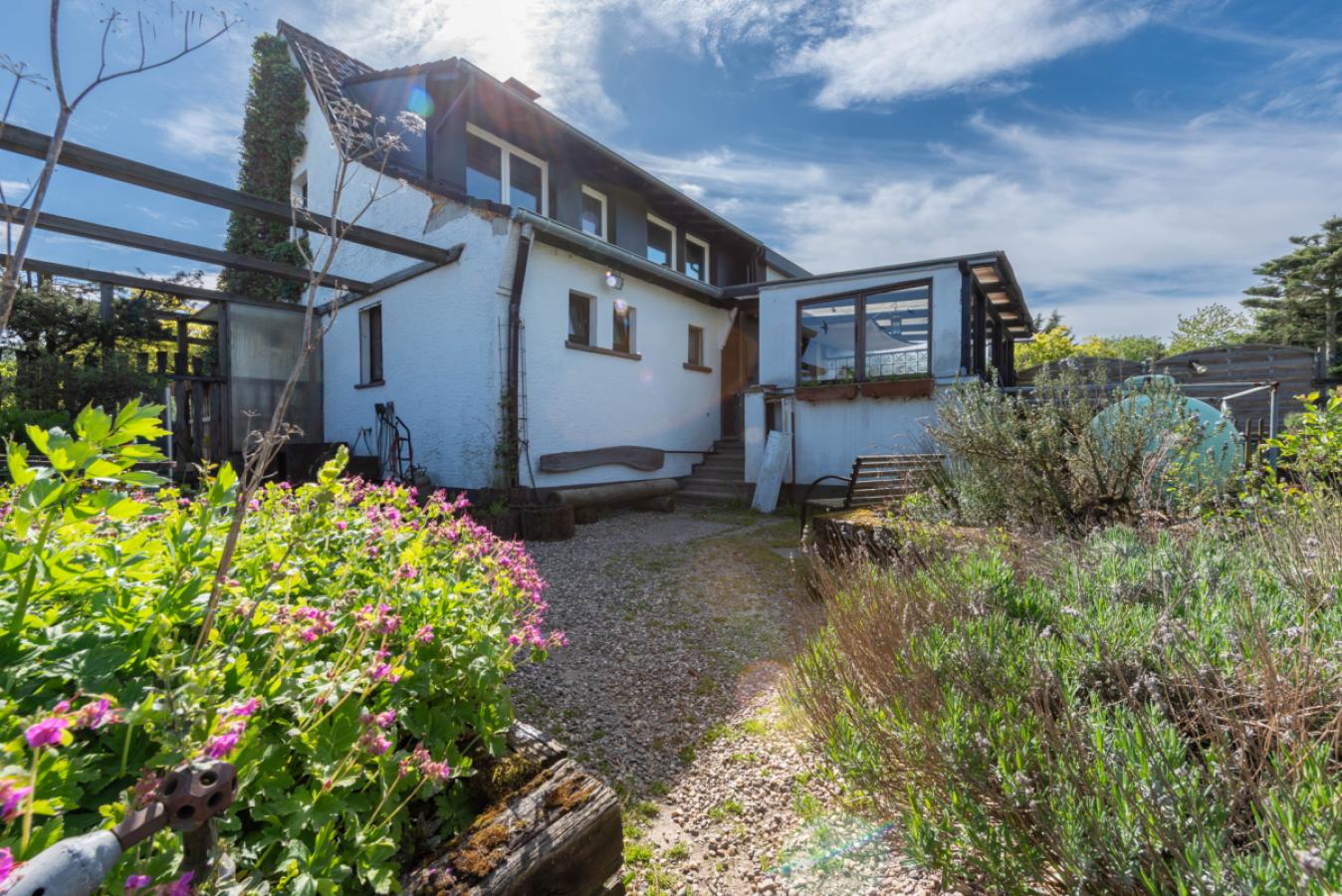 Hausansicht Rückfront