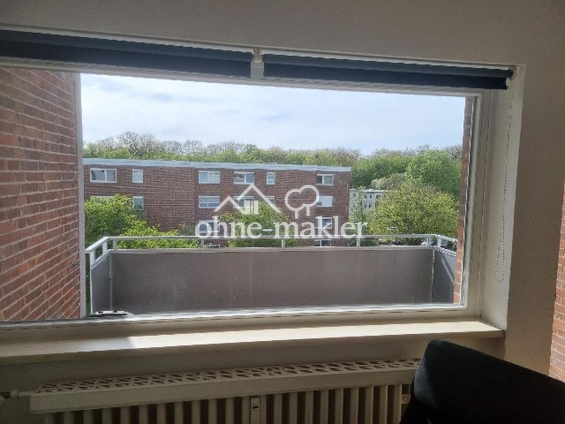 Blick vom Wohnzimmer