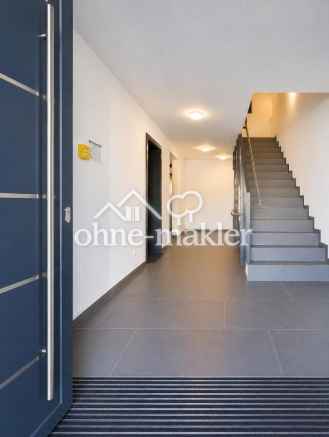 Treppenhaus mit Lift