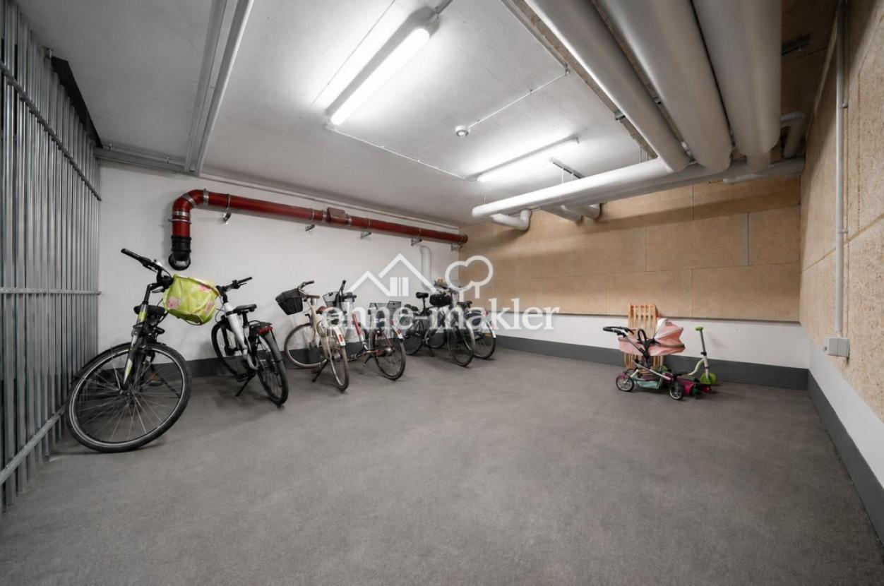 Fahrradraum in der Tiefgarage
