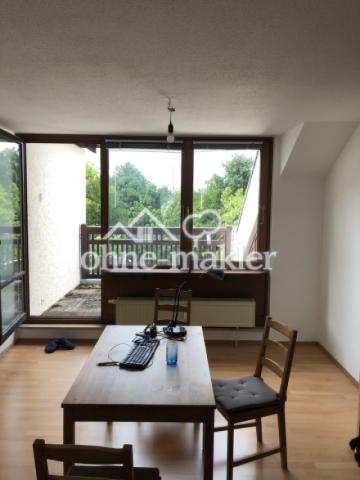 Wohnzimmer und Dachterrasse