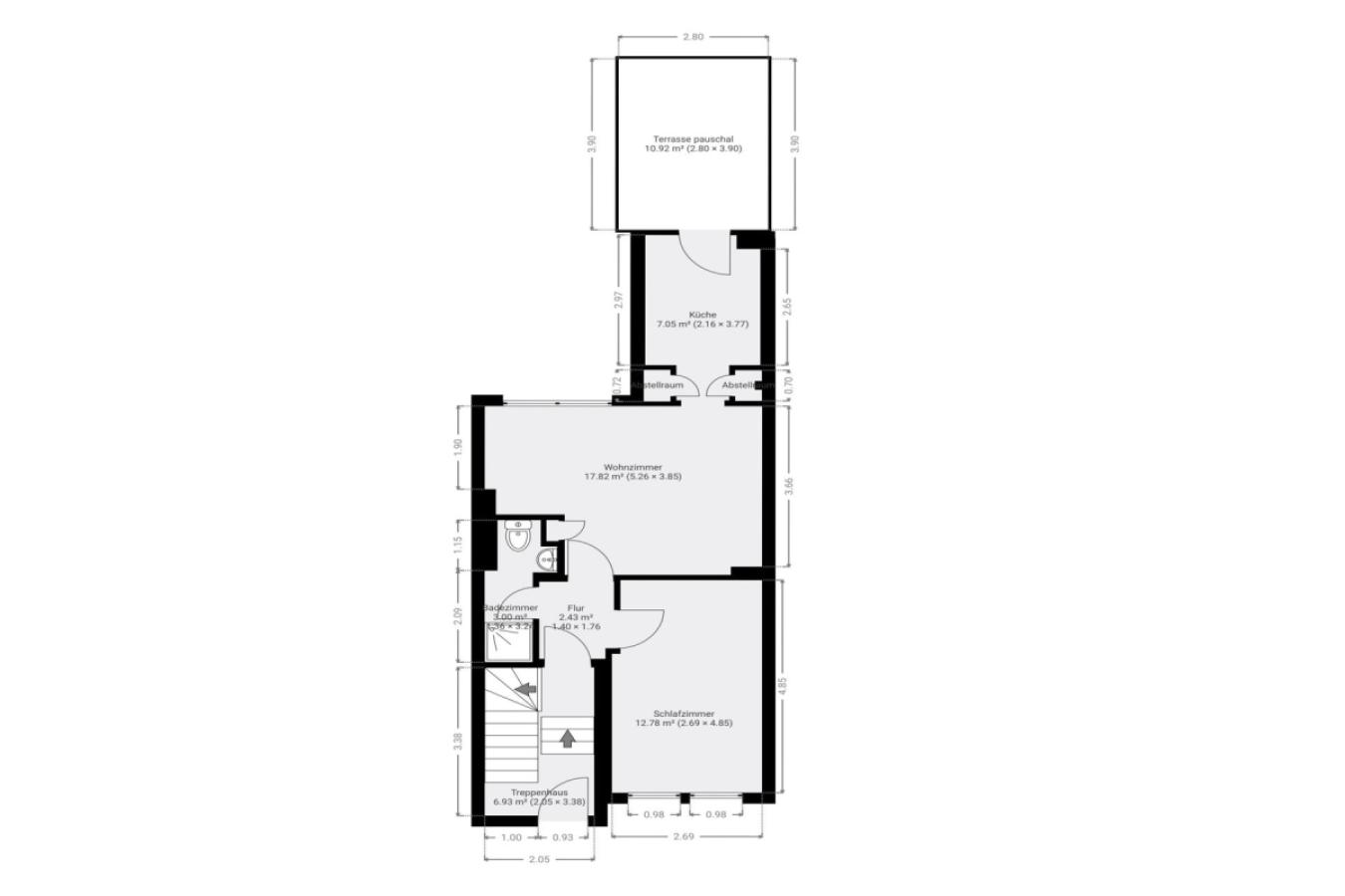 Grundriss Skizze EG