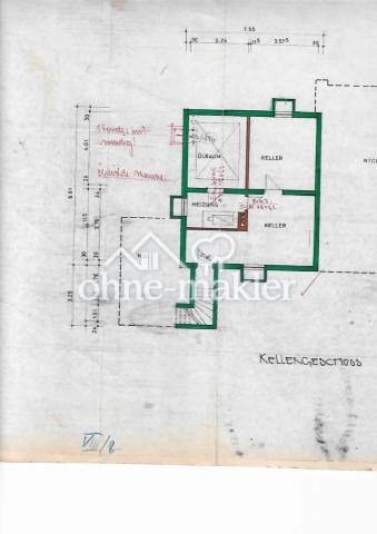 Grundriss Keller