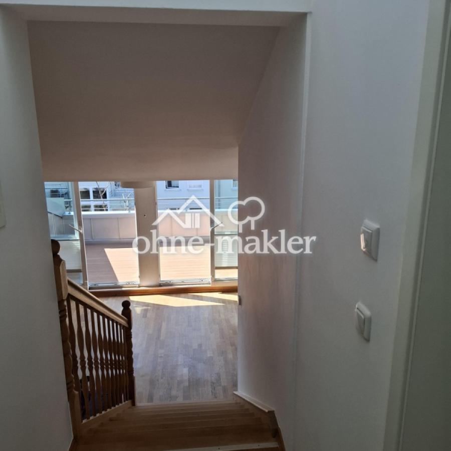Blick auf West-Loggia