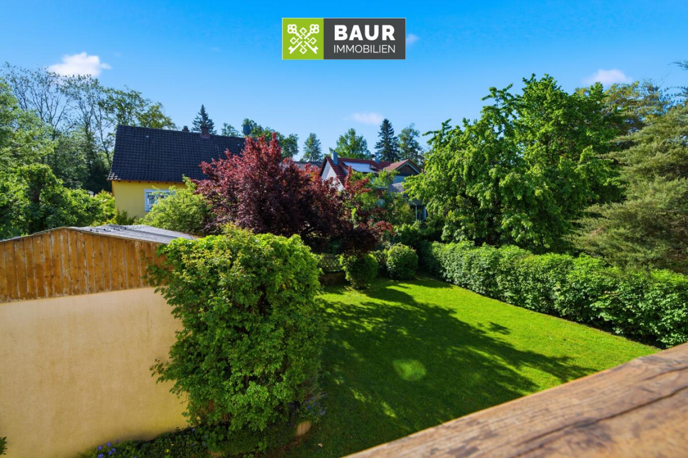 Ausblick Balkon