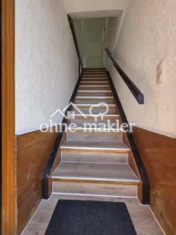 Treppe zur Wohnung