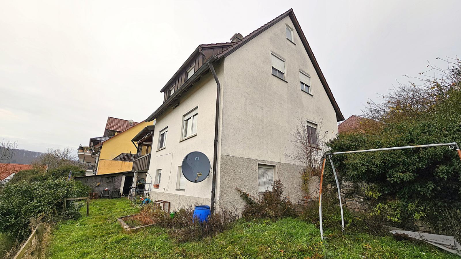 Gebäuderückseite