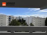 Blick vom Balkon