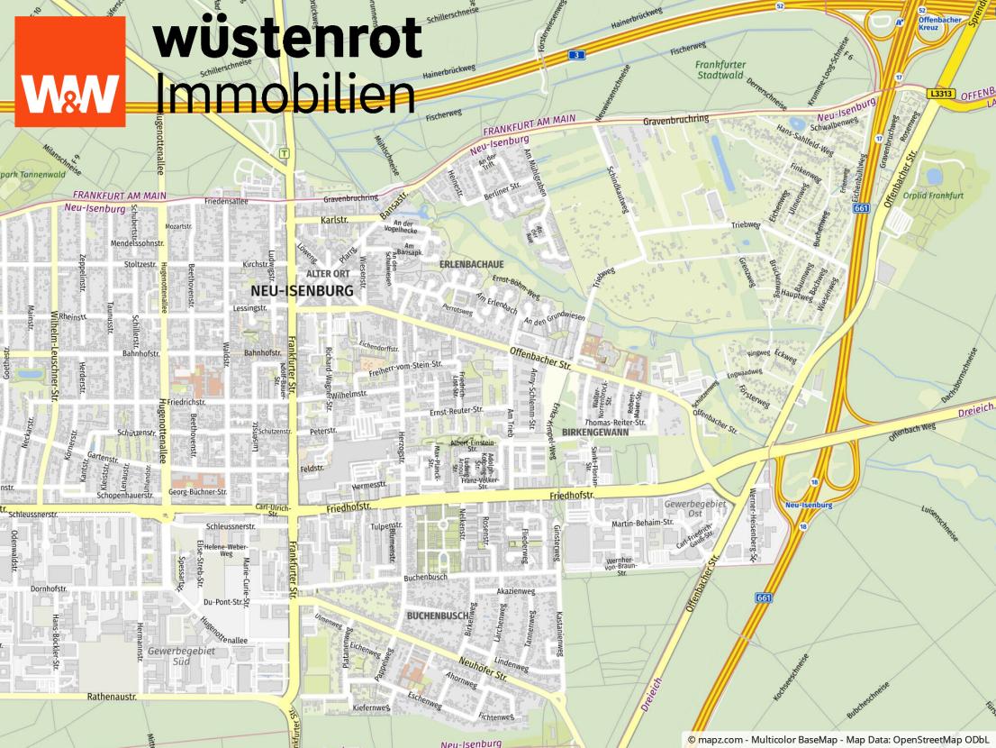 Kartenausschnitt