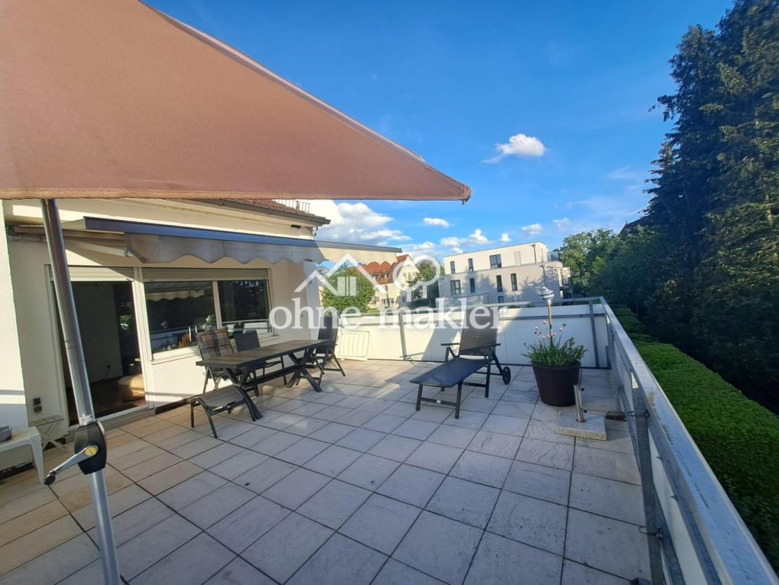 Terrasse Wohnung 1. OG