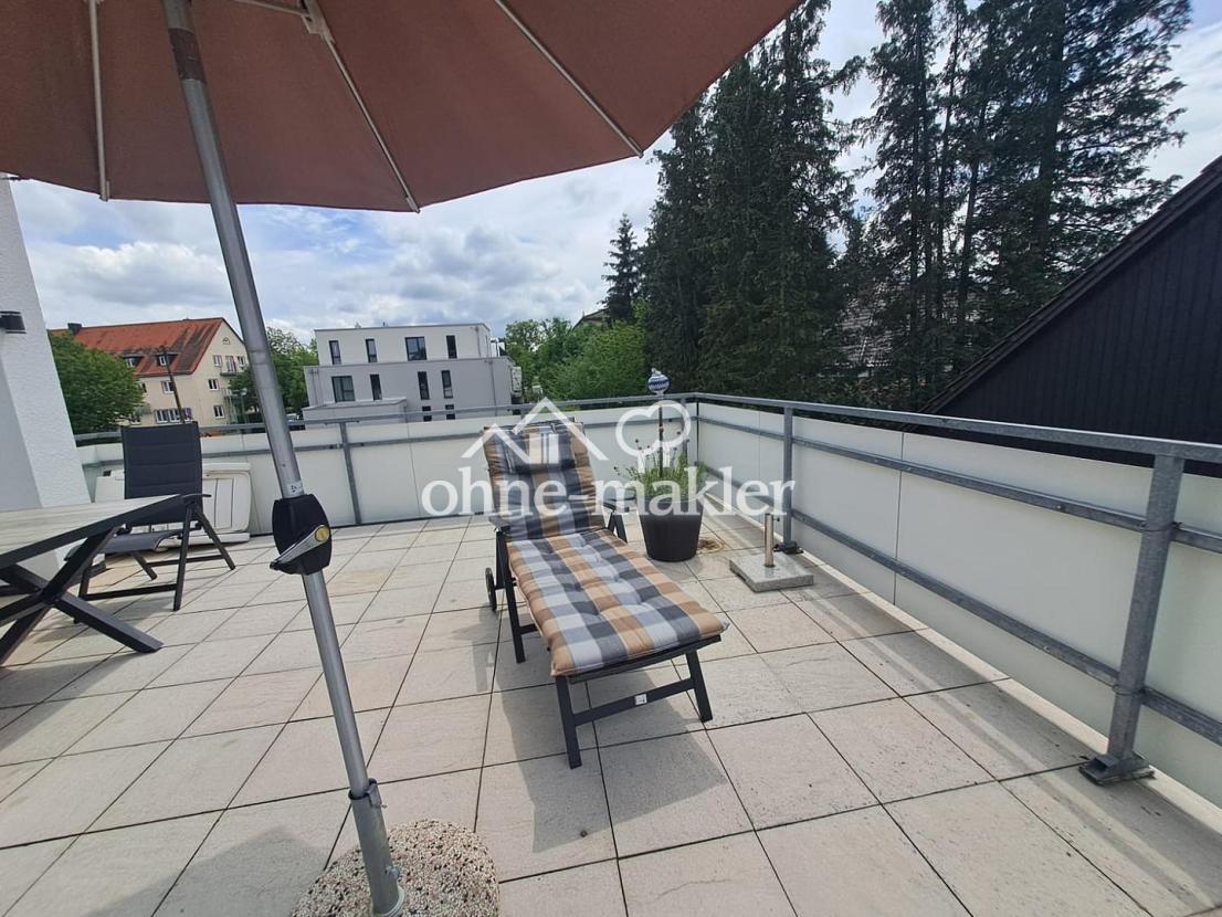 Terrasse Wohnung 1. OG