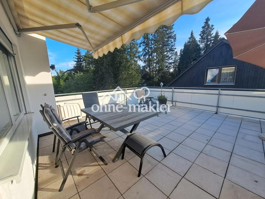 Terrasse Wohnung 1. OG