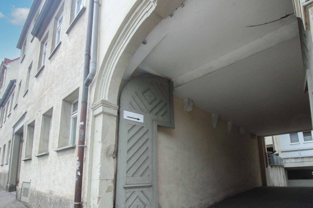Straßeneingang