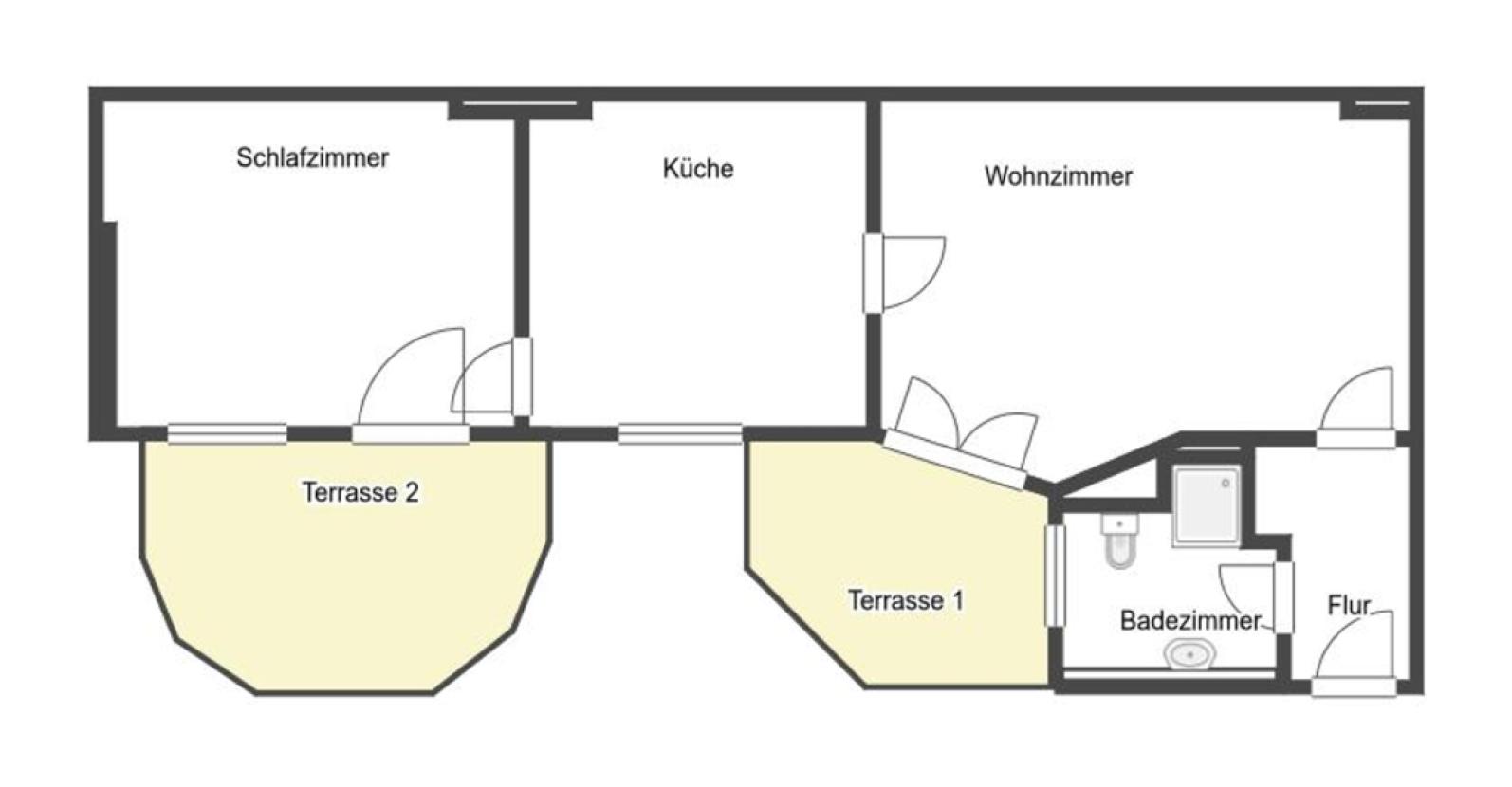 Grundriss Skizze