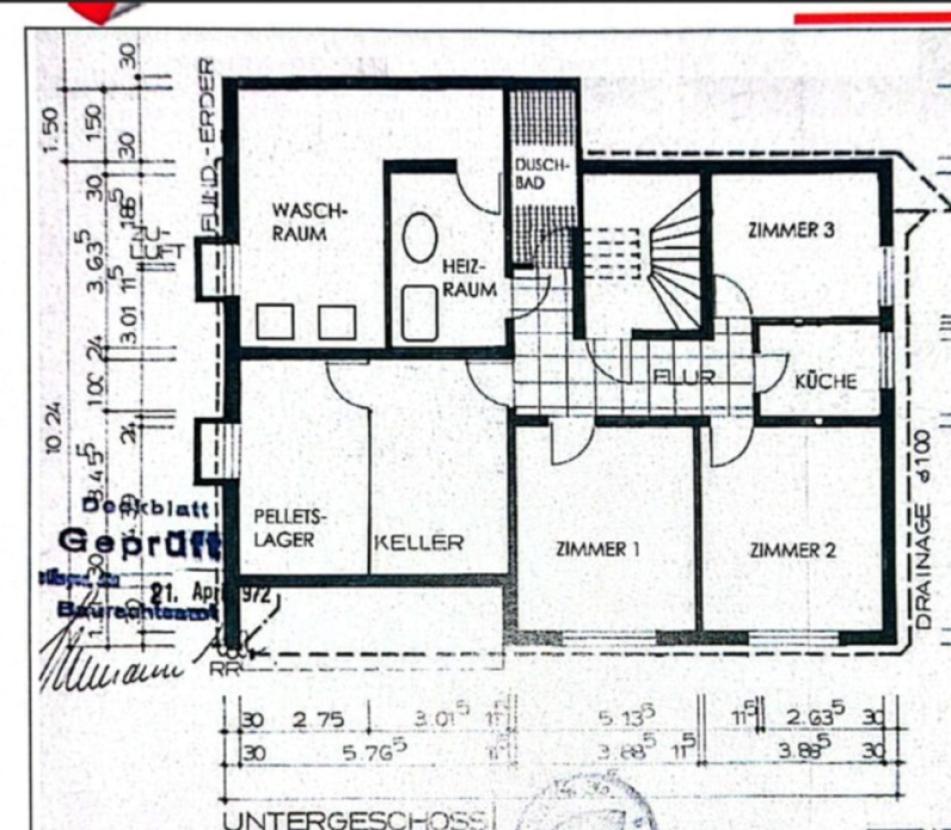 Grundriss UG
