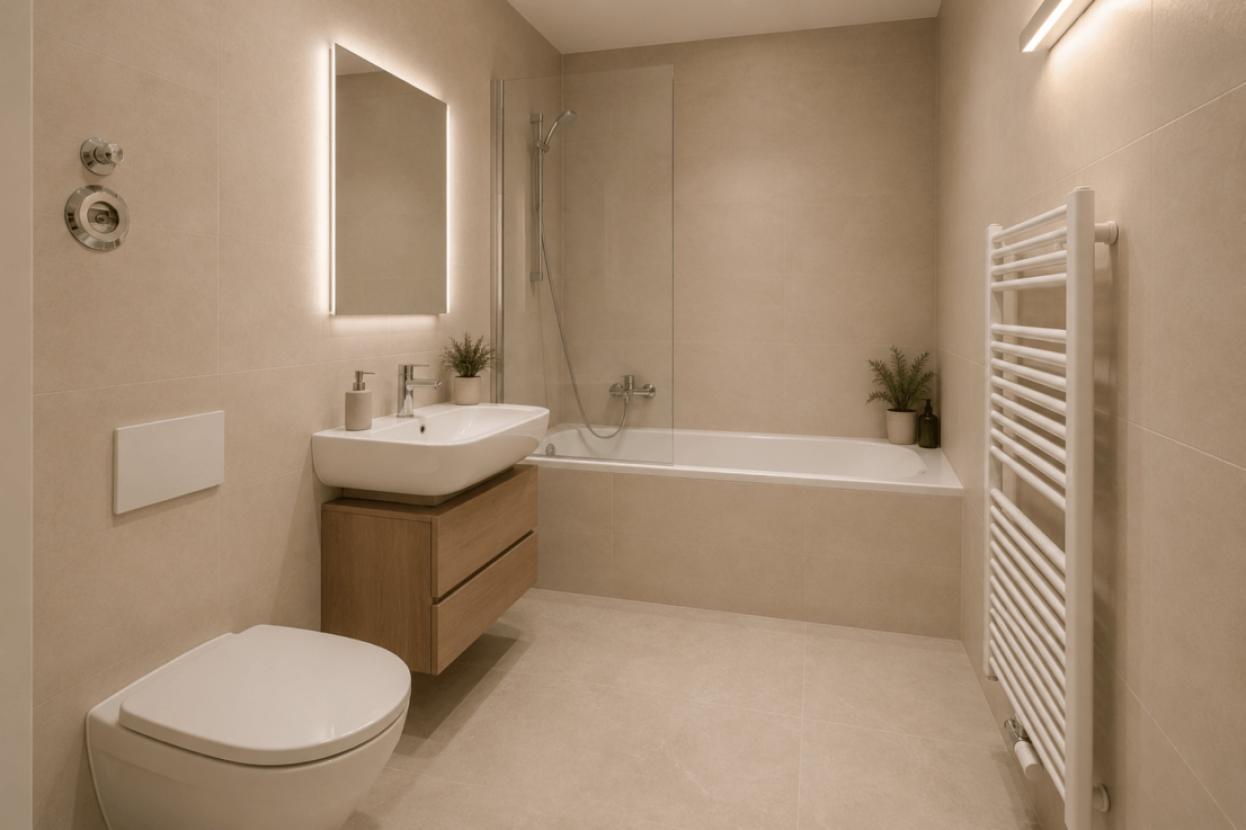 Badezimmer KI - Beispielbild