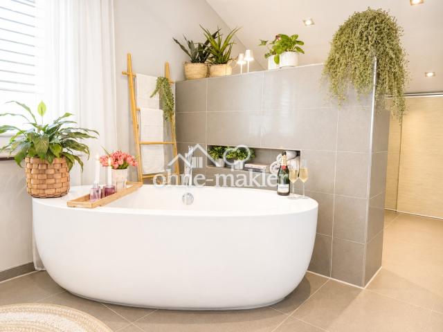 Freistehende Badewanne