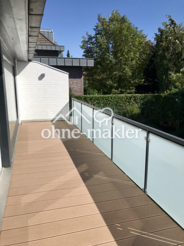 Balkon am Wohnzimmer