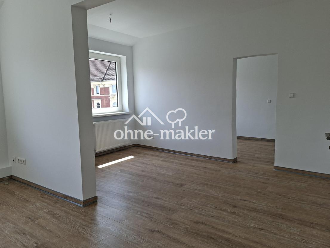 Blick auf das "halbe" Zimmer