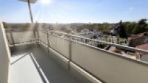 Blick über den Balkon